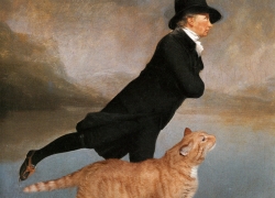 Sir Henry Raeburn, Reverend Robert Walker Skating on Duddingston Loch, aka Skating Minister and Skating Cat. Not gonna get Us!