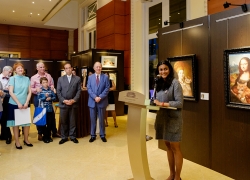 Ms Thenuga Vijakumar, President of the Cat Welfare Society Singapore, speaking