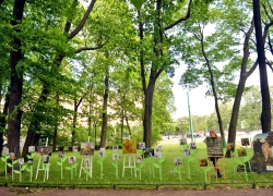 The Garden of Cats at the Mikhailovsky Garden